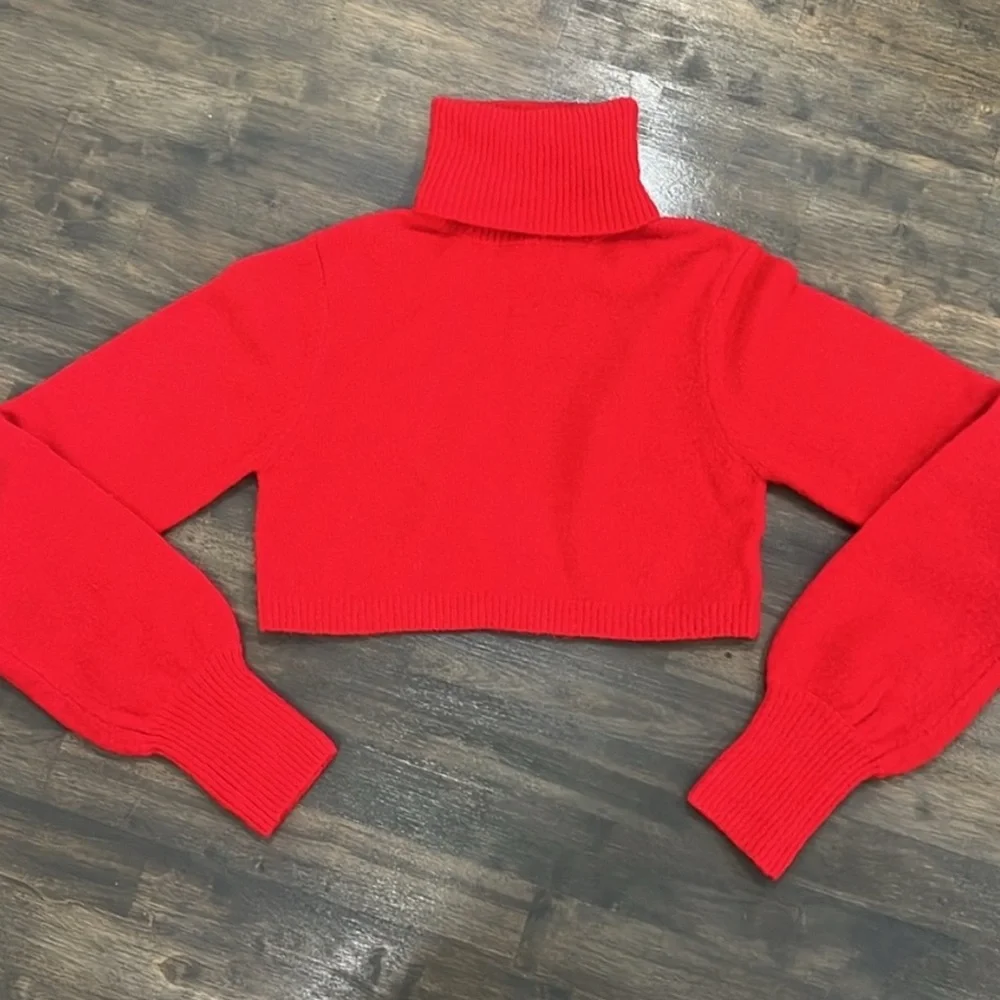 Olivia Jade x Princess Polly Red Sweater - Picture 1 of 2